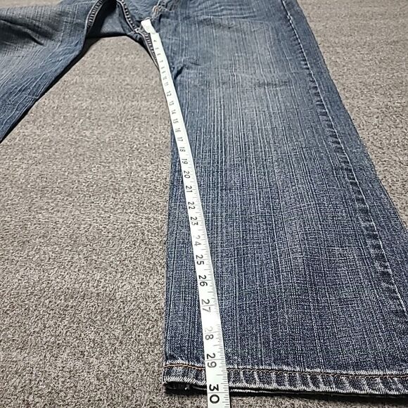 Levi’s 505 Regular Fit Men’s Jeans 38x30 Blue Denim Straight Leg USA Classic - Picture 2 of 8